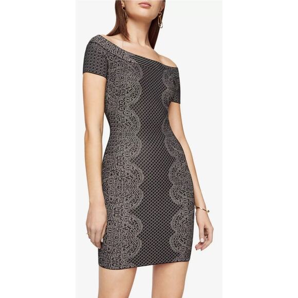 BCBGMAXAZRIA NEW Kisha Bodycon dress Size Large - Picture 1 of 11